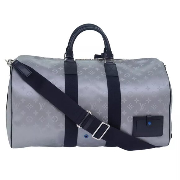 LOUIS VUITTON Monogram Satellite Keepall Bandouliere 50 - Picture 1 of 16